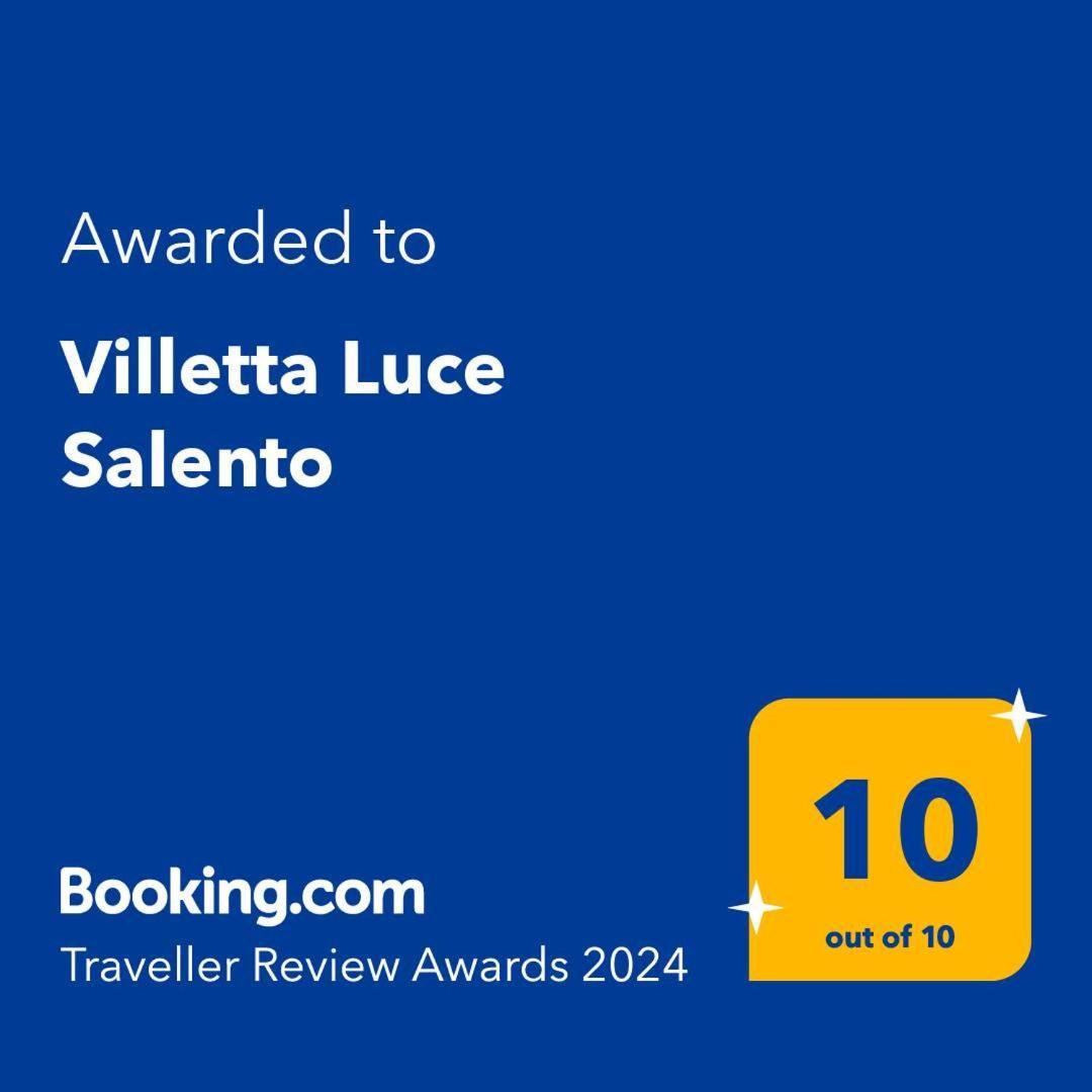 Villetta Luce Salento 佩斯科勒海滨 外观 照片